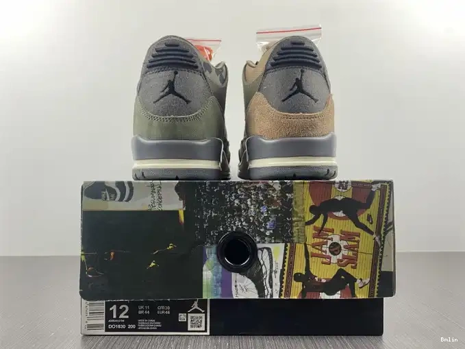 Bmlin Patchwork Retro 3 Jordan Camo DO1830-200 Air 0518